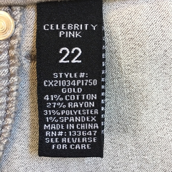 4/$25 CELEBRITY PINK Skinny Jeans - Picture 7 of 9